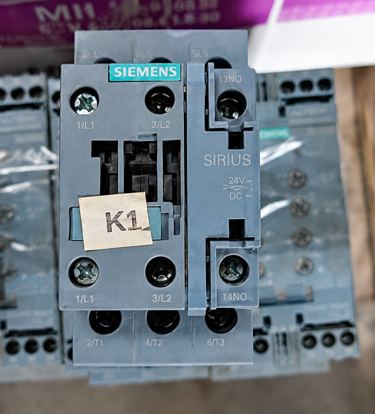 Contactor de potencia trifásico 230V AC (SIRIUS)
